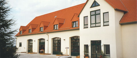 gemeindezentrum und
feuerwache gompitz